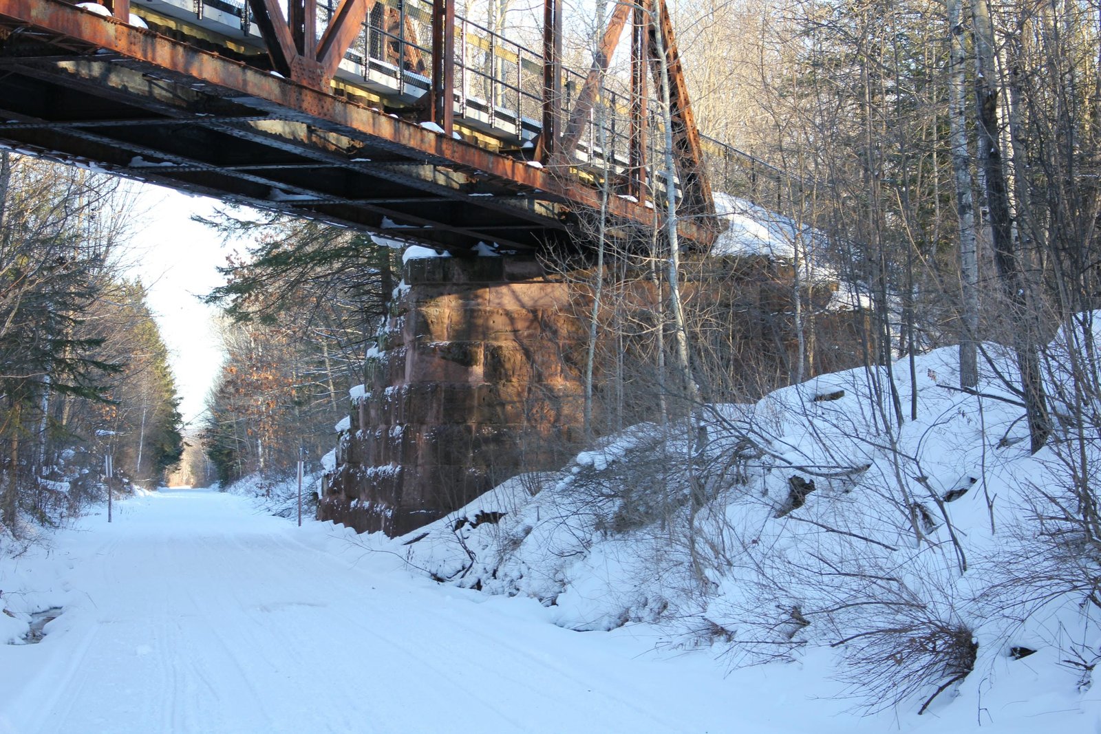 East abutment